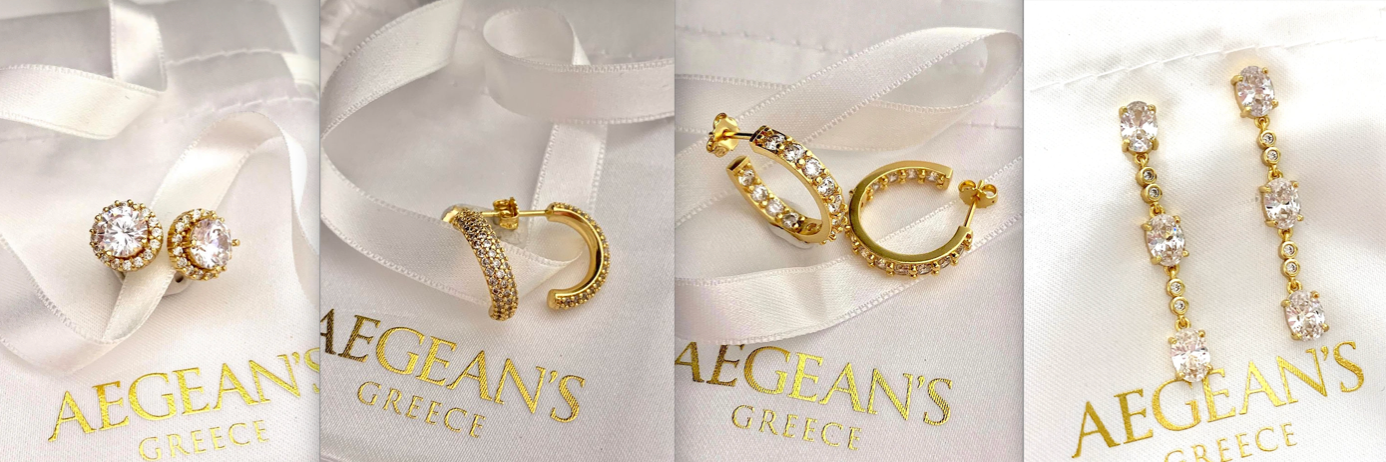 Wholesale jewelry Europe - start package of 4 pairs earrings